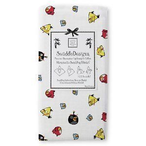 Swaddle Designs Angry Birds Baby Marquisette Swaddling Blanket Multi