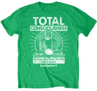 NEW Men Woman Adult Sizes Caddyshack Total Conciousness is Nice T