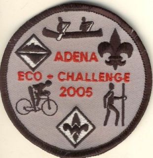 Boy Scout Patch BSA Adena Eco Challenge 2005 pa4395