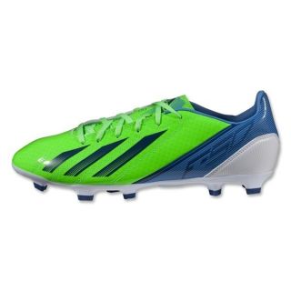 adidas F10 adizero TRX FG Soccer Cleats G65350 Green Zest/Blue Messi