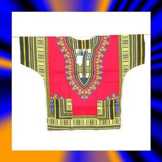 African DASHIKI 100% Cotton Africa Fashion Clothing OSFM nwt