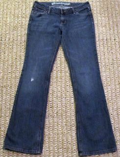 Womens Juniors BULLHEAD Distressed FLARE Lowrise Stretch Jeans SIZE 9