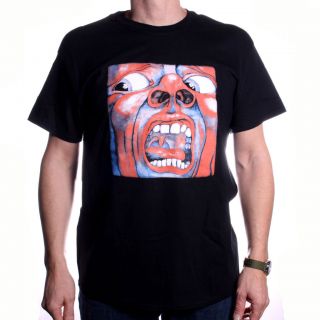 KING CRIMSON T SHIRT   IN THE COURT OF THE CRIMSON KING 100% OFFICIAL