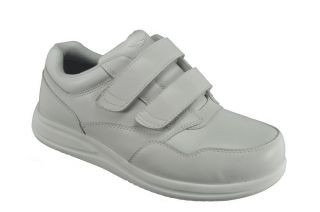 PG Lite Mens Velcro Casual Shoes  2502WHT M