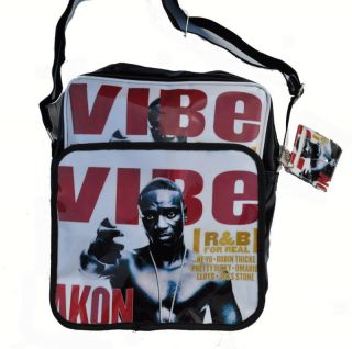 Akon   Vibe Front Cover   Hip Hop School / Gym / Bag