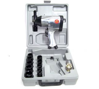 17 PC 1/2 DRIVE AIR IMPACT WRENCH WITH SOCKET AIR TOOLS