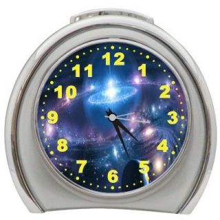 New Fantasy Galaxy Desktop Night Light Travel Alarm Clock