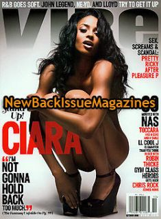 Vibe 10/08,Ciara,Ro bin Thicke,Boys to Men,Chris Rock,