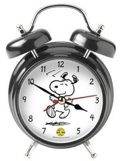 Wacky Waker Peanuts Snoopy Alarm Clock Rings