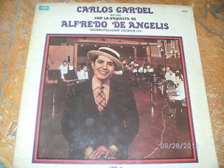 Carlos Gardel Orchestra of Alfredo De Angelis 1975 Rare Argentina