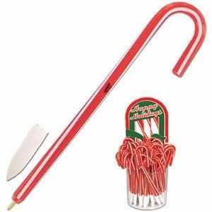 Candy Cane Novelty Pen   BUY ONE GET ONE FREE