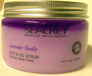 SEACRET Dead Sea Spa Body Salt & Oil Scrub 