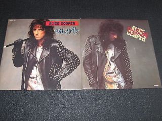 Alice Cooper 7 Singles   Bed Of Nails & Poison   Near Mint