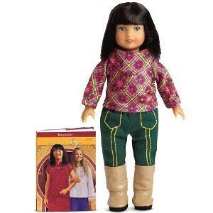 AMERICAN GIRL MINI DOLL IVY AND BOOK BRAND NEW