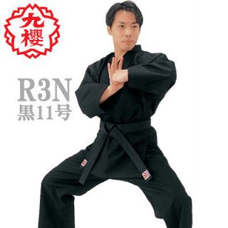 KUSAKURA Karate gi Black wear Uniform SET R3N size5 Japan