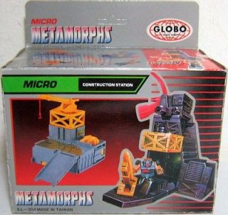 GLOBO MICRO METAMORPHS MASTERS CONSTRUCTION STATION TRANSFORMERS MISB
