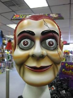 Ventriloquist Mask Demented Dummy Halloween Costume