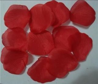 1000pc Red Silk Rose Petals Props & Stage Equipment