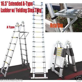 Type Multi Purpos e Extension Aluminum Telescopic Telescoping Ladder