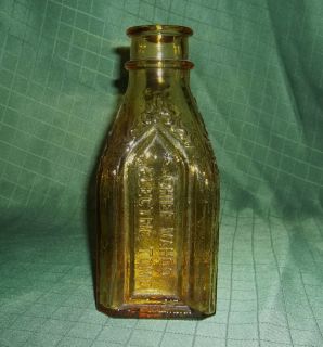 Wheaton Chief Wahoo Electric Tonic Amber Glass Bottle
