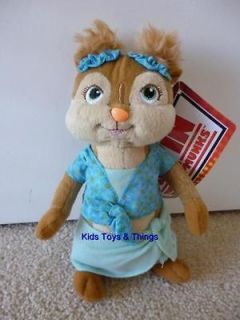 Alvin & The Chipmunks Chipwrecked   Chipettes ELEANOR Soft Toy 20cm