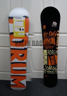 11/12 Forum Manual Snowboard Available Sizes 143, 147, 153cm