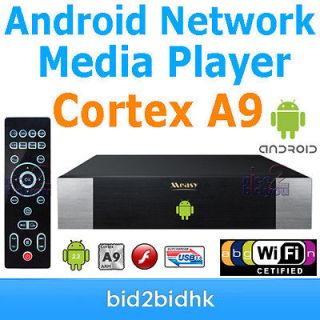 NEW Android FULL HD H.264 MKV Network Media Player ARM Cortex A9 HDMI