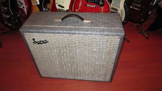 Vintage 1964 Supro Thunderbolt Amplifier Real Deal Jimmy Page Guitar