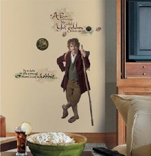 The Hobbit An Unexpected Journey Bilbo Baggins Giant Wall Decal
