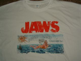 New Jaws Movie Amity Island Welcomes You Shark T Shirt