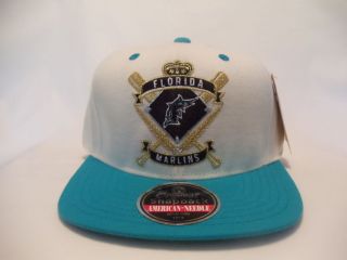 Florida Marlins Retro Vintage Snapback Cap Hat NEW American Needle