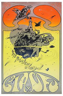 Classic Rock Pink Floyd * Psychedelic * Concert Poster Circa 1967