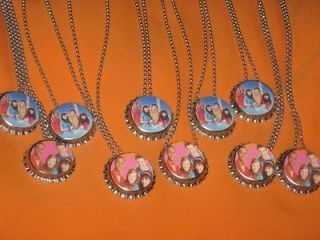 fresh beat band bottlecap ball chain necklace party favors lot of 20
