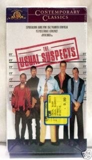 VHS THE USUAL SUSPECTS 1995 Baldwin   Pollack   Spacey
