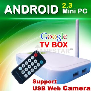 New Google Android Internet TV Box WIFI Media Player 1080P Full HD