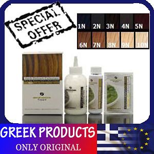 KORRES GREEK Hair Colorant   N Range (Natural) 135ml TESTED PRODUCT