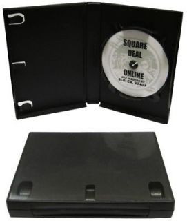 20) DV6R27STKBK 6 DVD Boxes Six Multi Cases Box Set Stacked 27mm