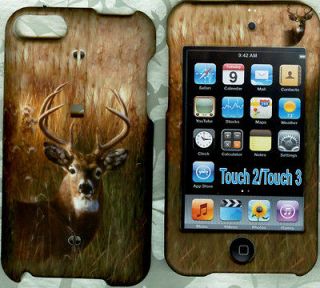 Deer Buck Hard Case skin Cover for Apple iPod Touch 2nd 3rd Generation