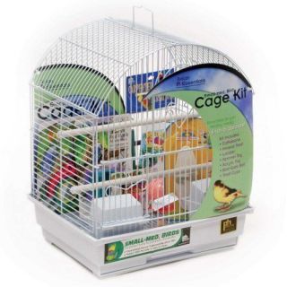 Pet Products Round Roof Bird Cage Kit 91102   Prevue Bird cage kit