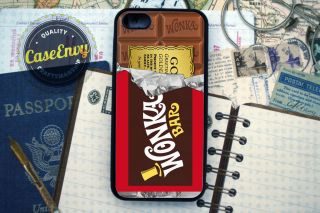 Red Willy Wonka Inspired Golden Ticket Apple iPhone 5 case