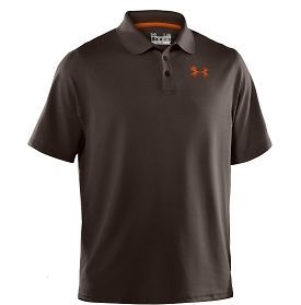 NWT$50 UNDER ARMOUR HG LOOSE FIT ANTLER POLO UPF 30 1230175 HUNTING