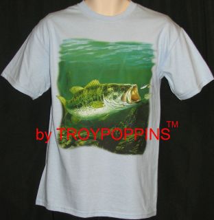 GOING FOR A SPIN BASS FLY FISHING GEAR CATCH/RELEASE T SHIRT GRAPHIC
