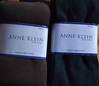 Anne Klein Fleece Lined Tights Warm Soft Comfortable Opaque Great 4