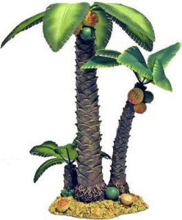 Exotic Environments Palm Tree Island Aquarium Ornament