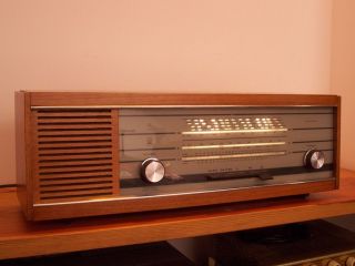 ANTICA_RADIO Grundig RF 125 Tube Radio 1966 Tuberadio FM 86 104 Mhz
