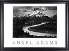 The Tetons Snake River Ansel Adams Grand Teton Park Wyoming Print
