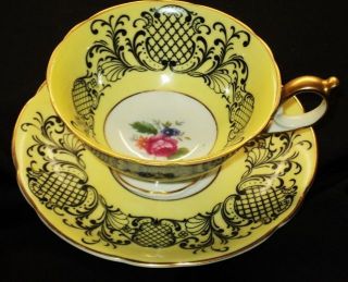 ROYAL BAYREUTH BAVARIA GERMANY ANTIQUE TEA CUP AND SAUCER
