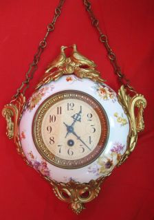 antique porcelain clocks in Clocks