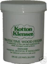 KOTTON KLENSER, Protective Wood Feeder, 8 oz. jar