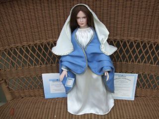 Ashton Drake Our Lady Of Grace Porcelain Doll 1995 Estate Sale